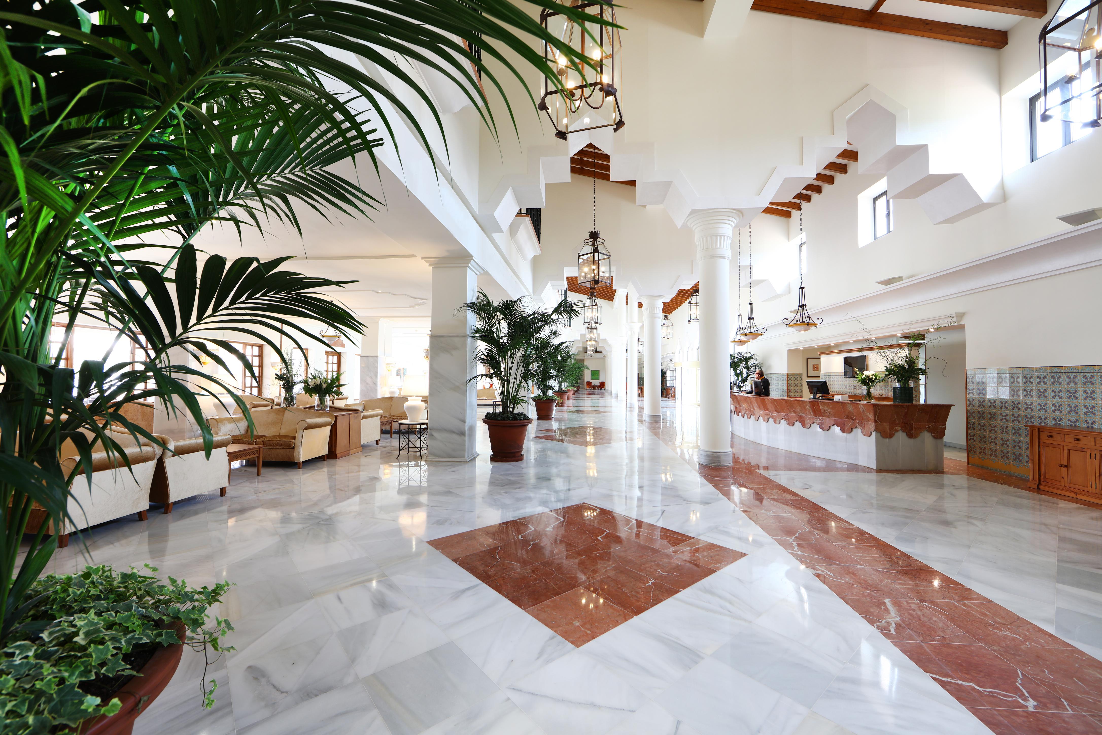 ホテル イベロスター セレクション アンダルシア プラヤ チクラナ・デ・ラ・フロンテーラ エクステリア 写真 Lobby of the hotel